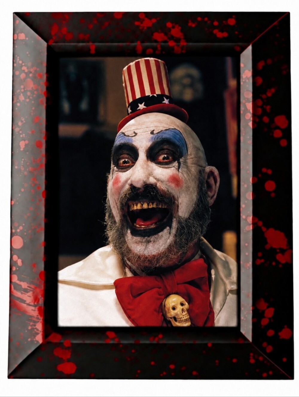 Devils Rejects Rob Zombie Horror Captain Spaulding Otis Baby Framed Photo Print